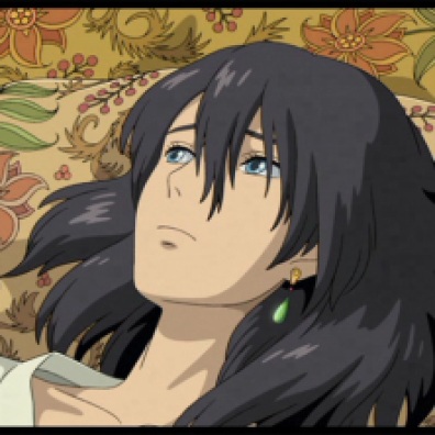 Howl with black hair