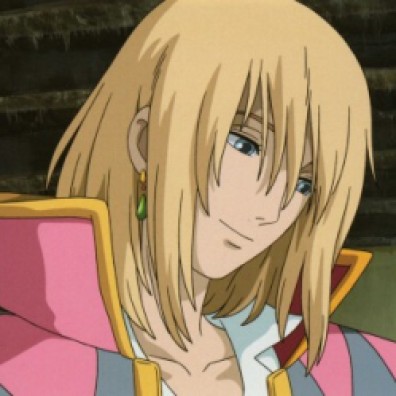 Howl with blond hair